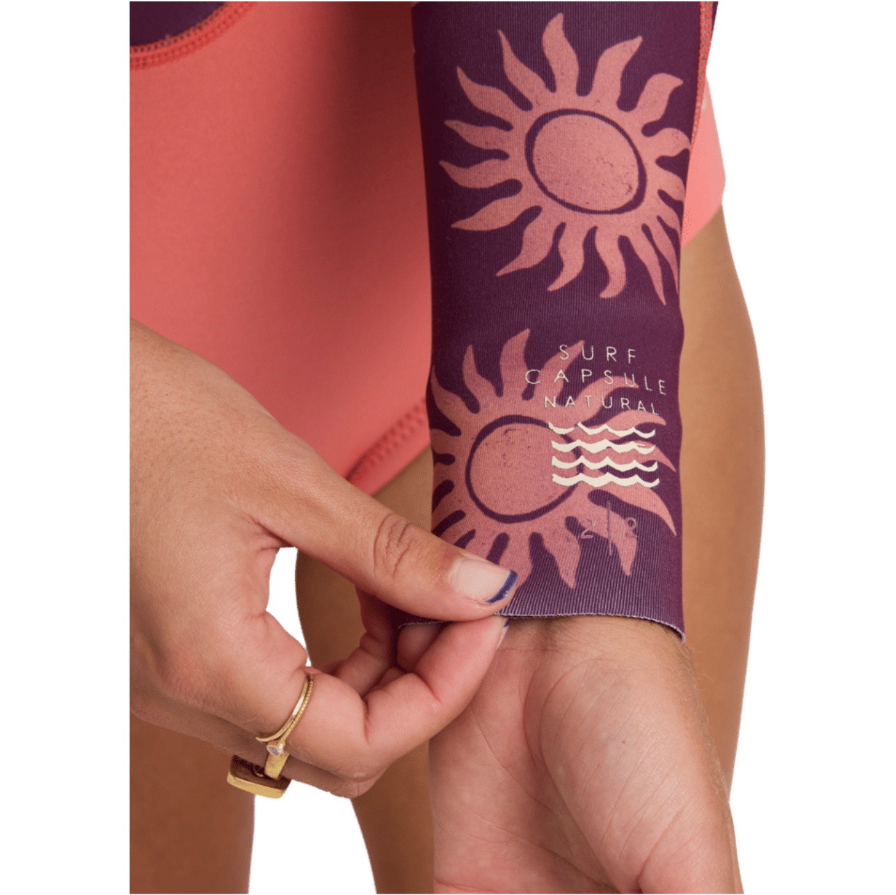2026 Billabong Womens Salty Dayz 2mm Long Sleeve Springsuit Wetsuit ABJW400136 - Eggplant